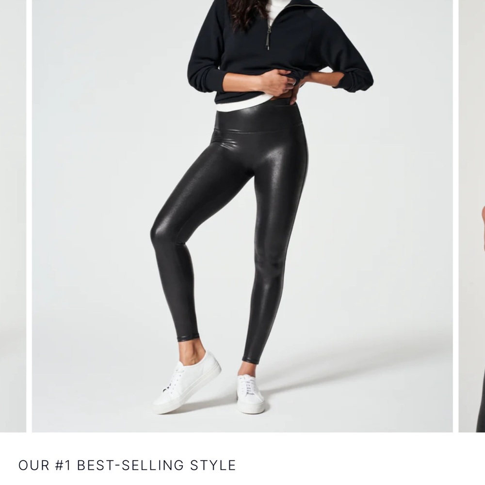 Spanx Faux Leather leggings